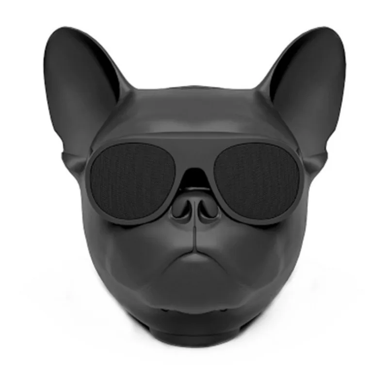 Bluetooth Беспроводная колонка голова собаки бульдог подарок взрывная карта M10