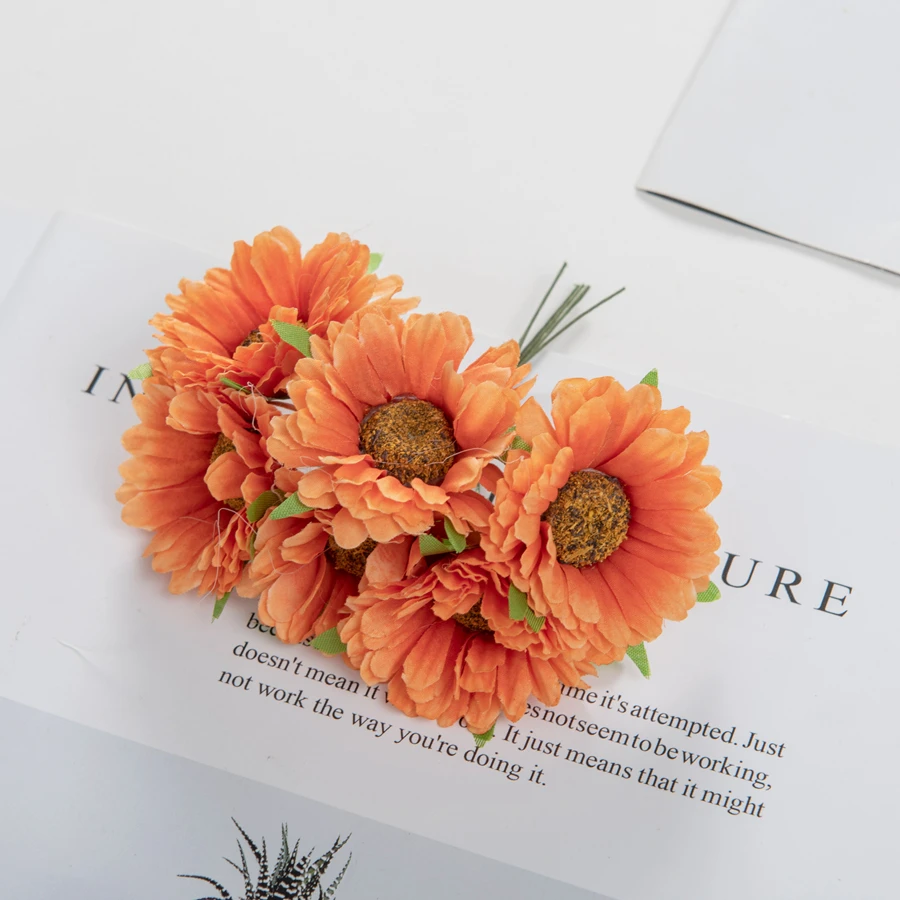 

Искусственные цветы шелк ZQCY, 18 шт.