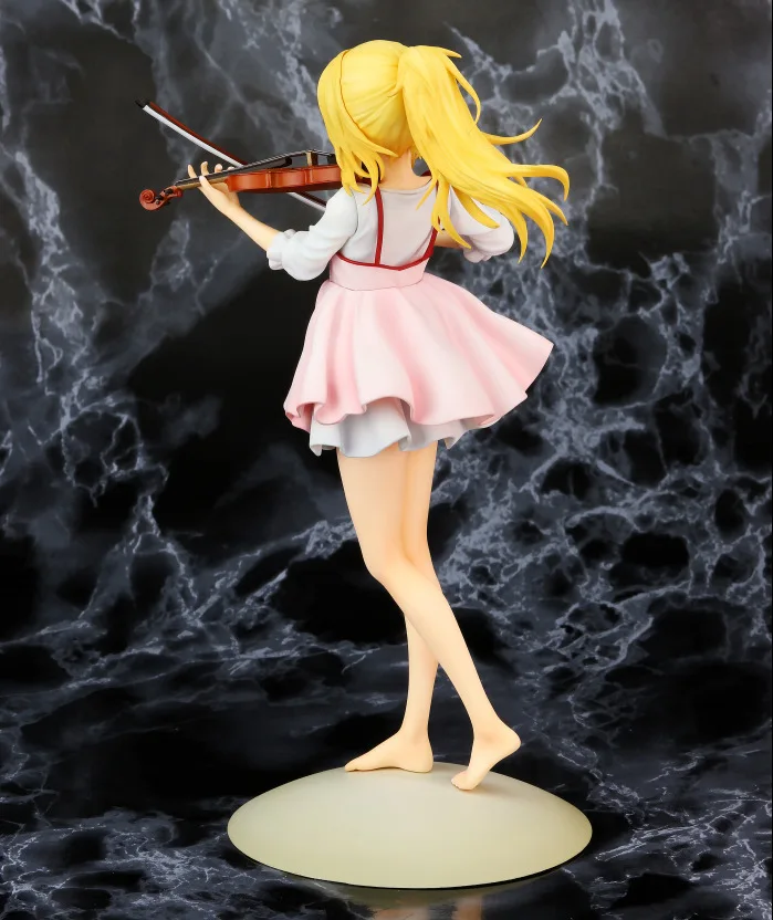 Новое поступление Аниме ваша лежа в апреле Kaori Miyazono скрипка Униформа Ver мультфильм кукла ПВХ фигурка Коллекционная модель игрушки подарок
