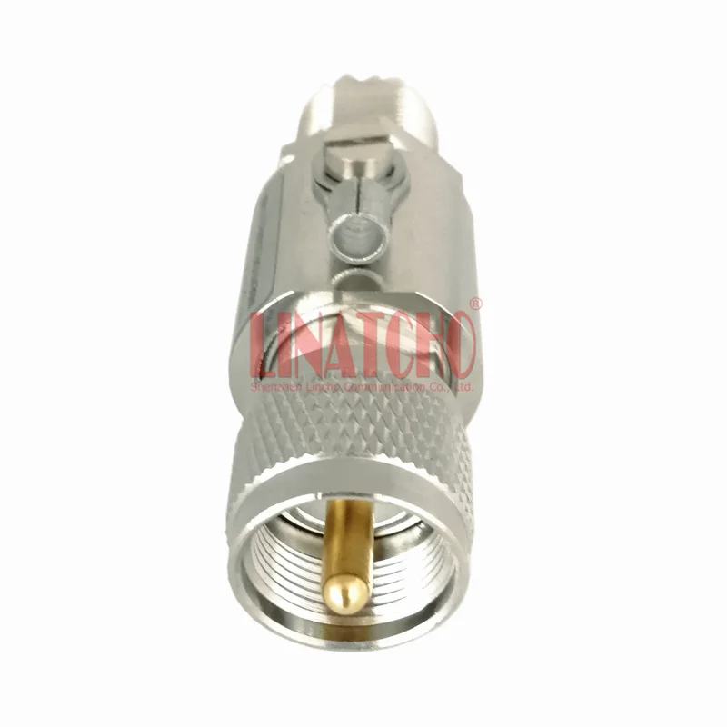 DC-1.2GHz 230V PL259 to SO239 M male to female coaxial marine antenna surge protector lightning arrester