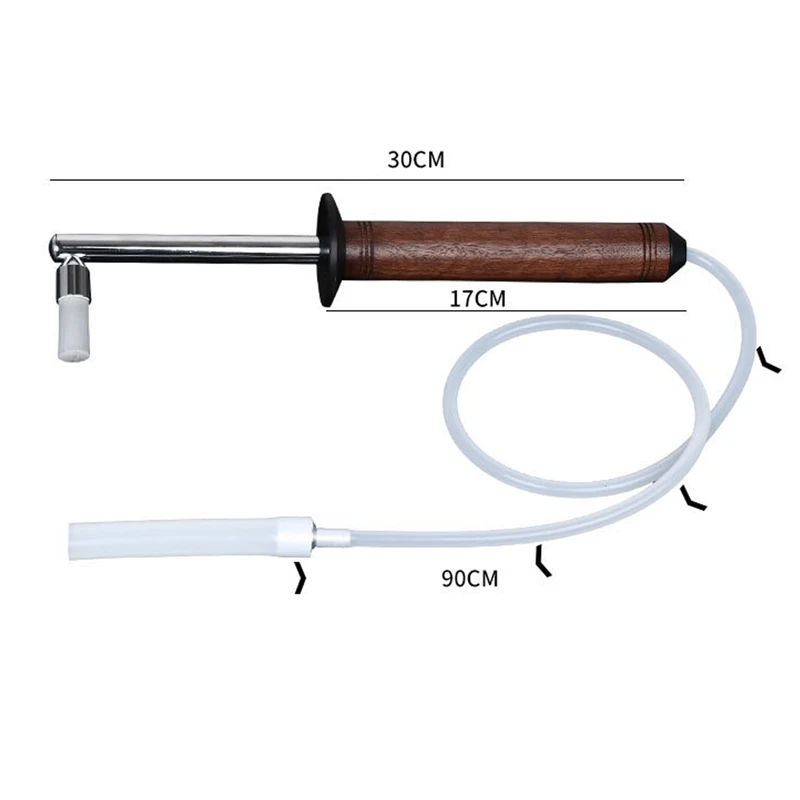 Акция! Щетка для очистки кофе-машины нейлоновая щетка с деревянной ручкой против