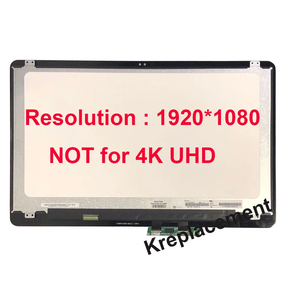 ЖК дисплей FHD для Dell Inspiron 17 7778 со светодиодной подсветкой и сенсорным экраном 3