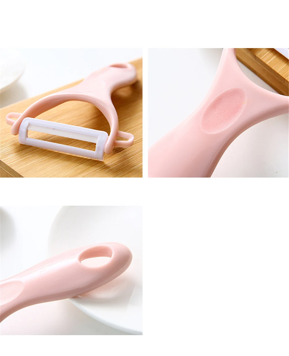 3 цвета креативная Керамическая овощечистка кухонные инструменты строгальный