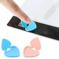 5d diy diamond painting tool love heart shape button cover for a4 a3 led light pad power swtich cover anti touch protection