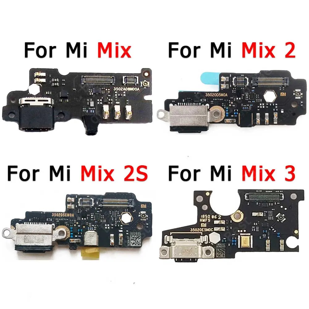 Оригинальная зарядная Плата Usb для Xiaomi Mi Mix 2 3 2S Mix2S Mix3 Mix2 порт зарядки гибкий