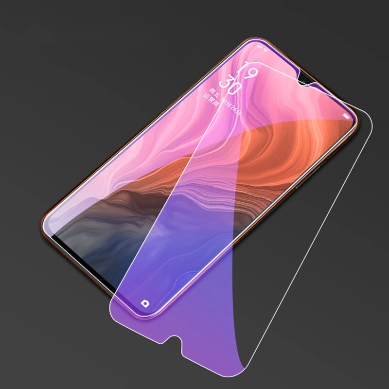 Защитное стекло для OPPO A11X A7N AX7 A11 анти синий луч Защитная пленка экрана Синий