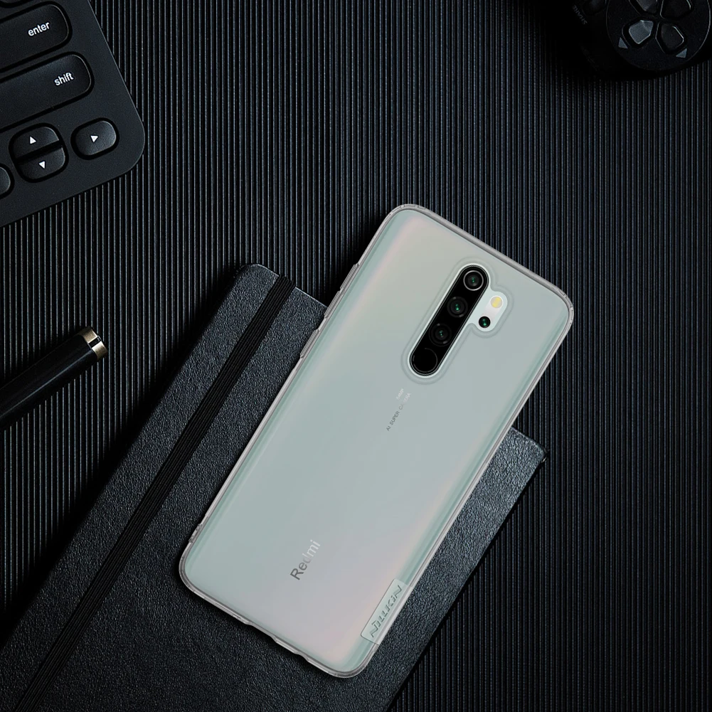 Чехол Nillkin для Xiaomi Redmi Note 8T 8 7 Pro, Мягкий ТПУ силиконовый прозрачный чехол на заднюю панель для телефона Redmi Note8 Note7 Pro