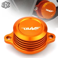 motorcycle cnc aluminum engine stator oil filter cover protector cap accessories for ktm rc duke 125 250 390 2017 2018 2019 rzr