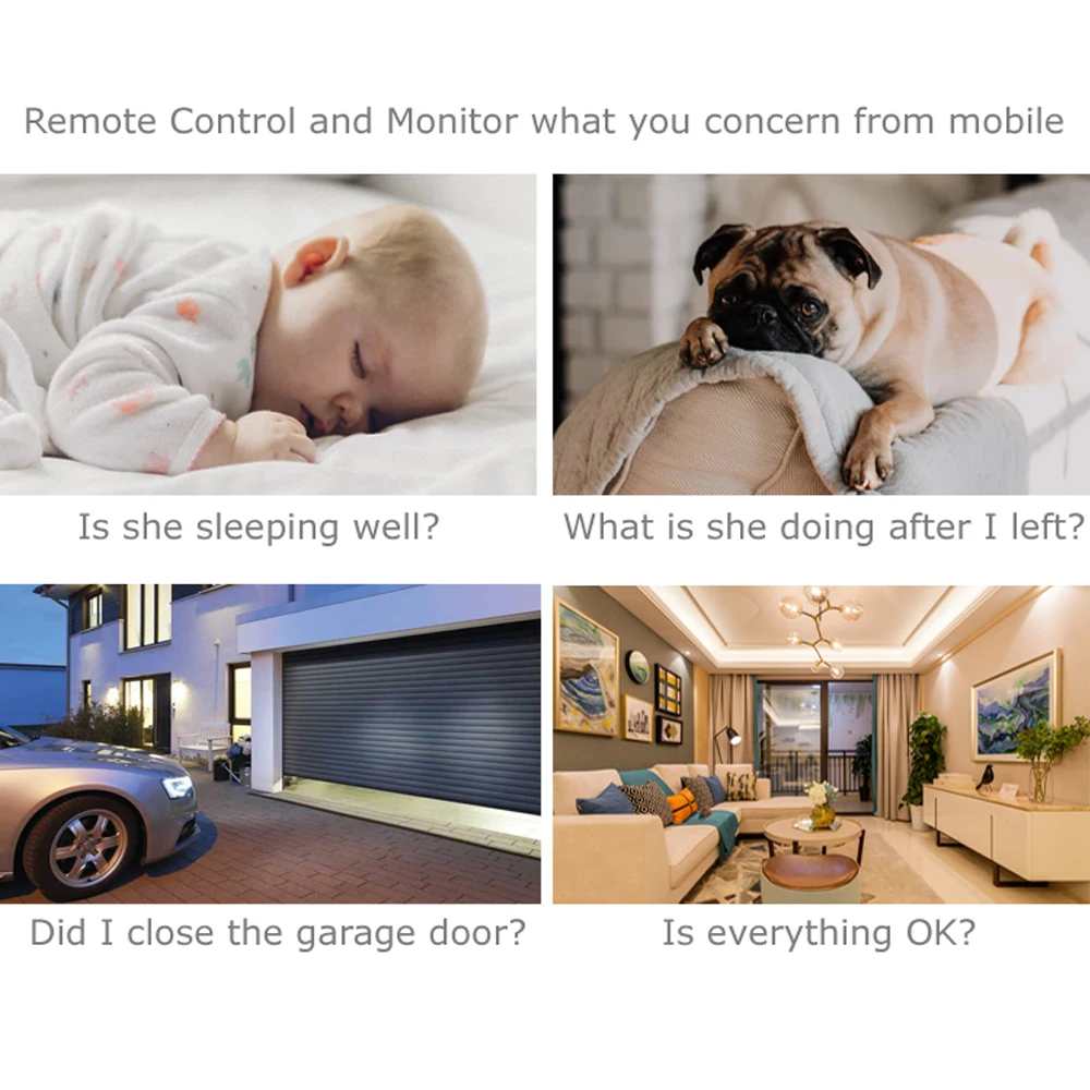 EWeLink ip камера Smart IOT HD reomotely просмотр по мобильному телефону двухсторонний АУДИО LAN