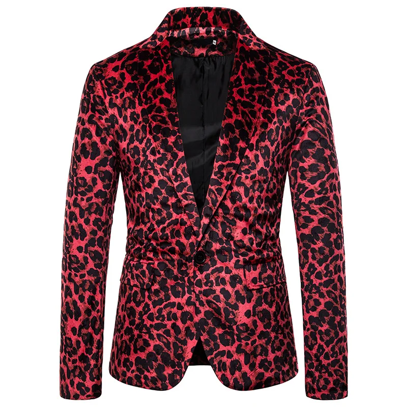 Пикантные туфли из змеиной кожи, Для мужчин пиджаки уродливые принт на одной пуговице Блейзер Для мужчин для ночного клуба фестиваль вечерние этап Для мужчин s пиджак блейзер Masculino