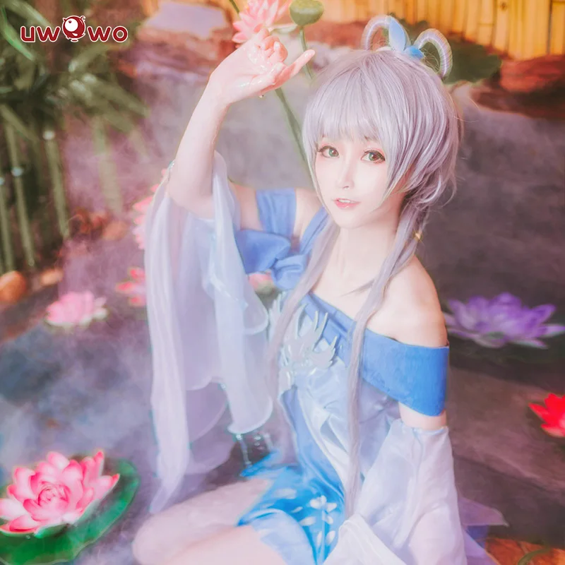 Uwowo 2019 Новинка косплей костюм лунный клинок магическое лезвие Luo Tianyi платье