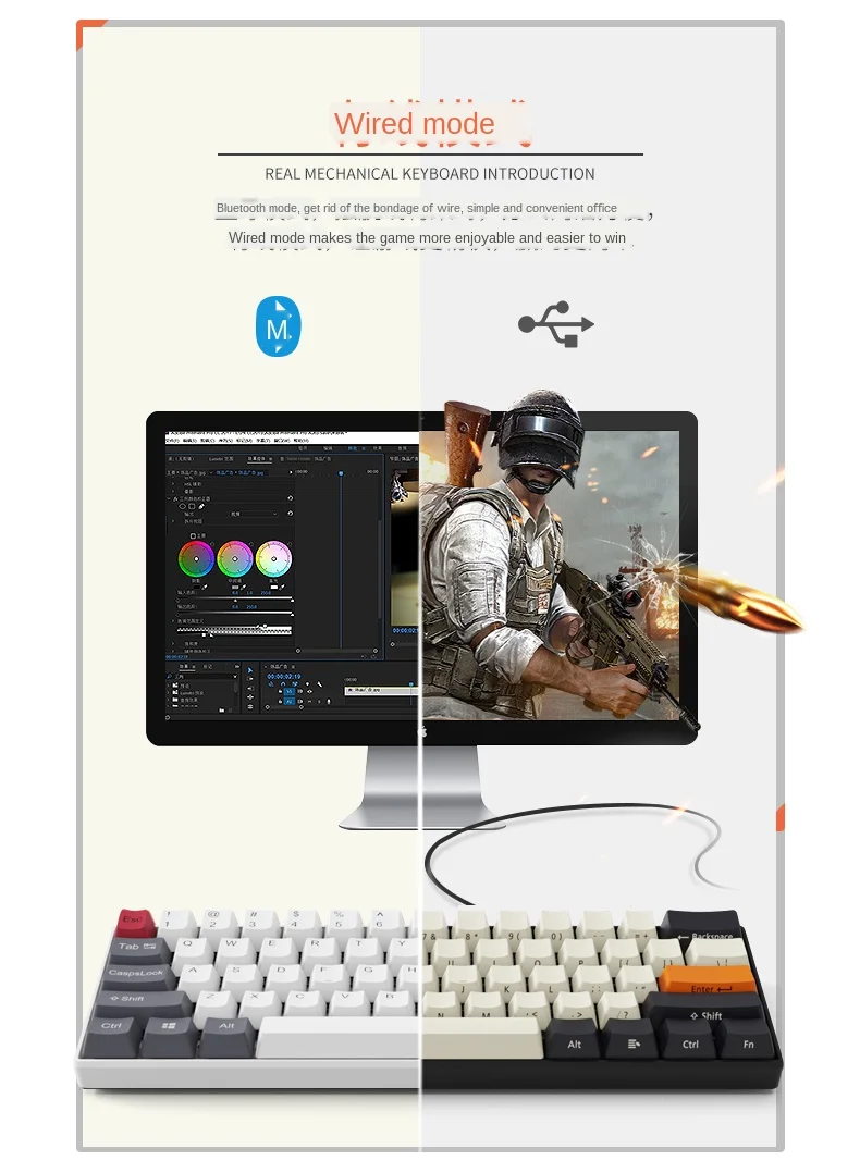 Бесшумная беспроводная цифровая клавиатура с 18 клавишами 2 4G для ноутбука