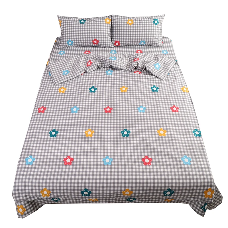 Постельное белье с цветочным принтом шириной 235 см детское мягкое постельное