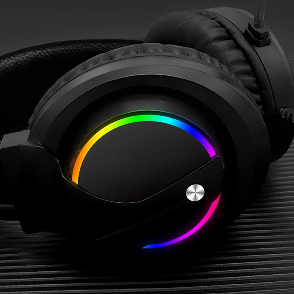 K1 Удобная компьютерная Проводная игровая гарнитура с микрофоном для PS4 PC Gamer