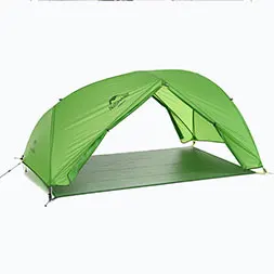 Naturehike палатка обновленная звезда река палатка Сверхлегкая 2 человека 4 сезона 20D силиконовая палатка с бесплатным ковриком NH17T012-T