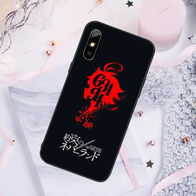 

Anime The Promised Neverland Phone Case For Xiaomi Redmi note 7 8 9 pro 8T 9A 9S Mi Note 10 Lite pro