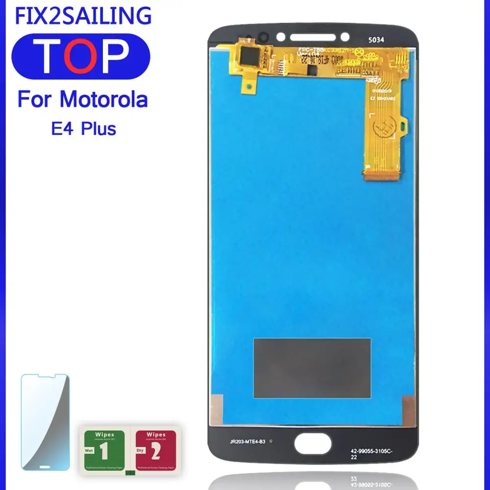ЖК-дисплей E4 Plus для Motorola Moto E4 Plus XT1770 XT1773 XT1771 XT1772 рабочий ЖК-дисплей с сенсорным экраном дигитайзер сборка