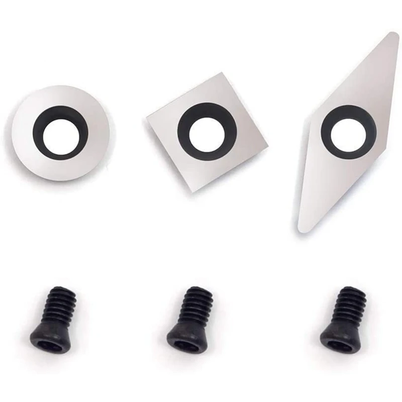 

Carbide Woodturning Tool Mini Size with Comfort Grip Handles Perfect for Turning Pens or Small To Size Turning Project