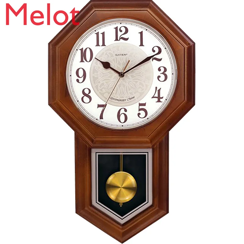 

Chinese Style Wall Clock Living Room Classical Chinese Style Clock Home Creative Clocks Large Wall Clock