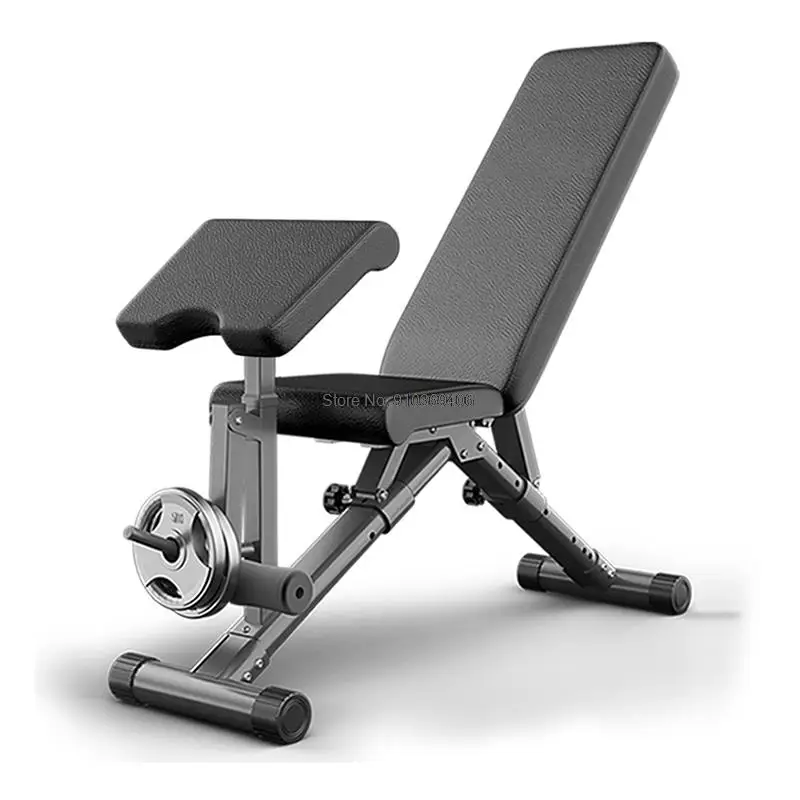 

Multi-functional Fitness Chair Sit-ups Fitness Equipment Supine Board Abdominal Muscles Bench Press Dumbbell Bench for Home