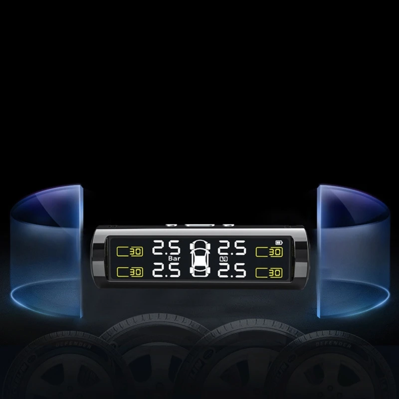 

TPMS Automobile Universal Digital Car Tyre Pressure Monitor Monitoring System 1XCF