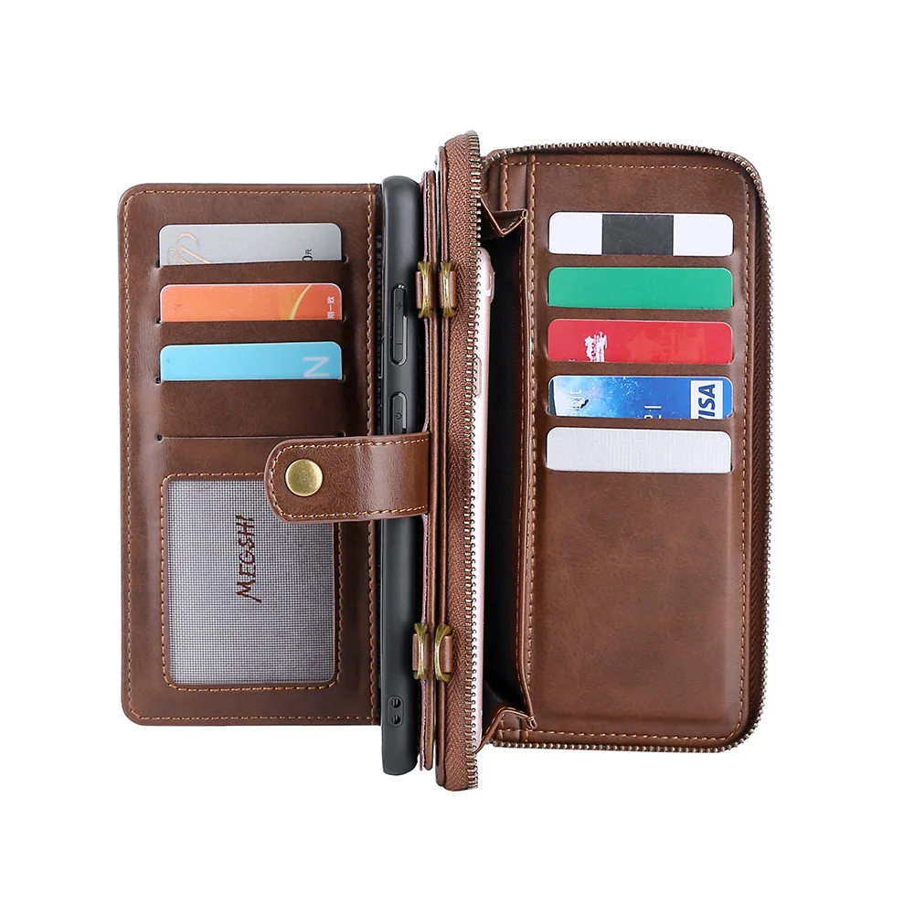 Съемный чехол-кошелек на молнии для телефона с отделением карт Google PIXEL 3XL 5XL Для 4XL