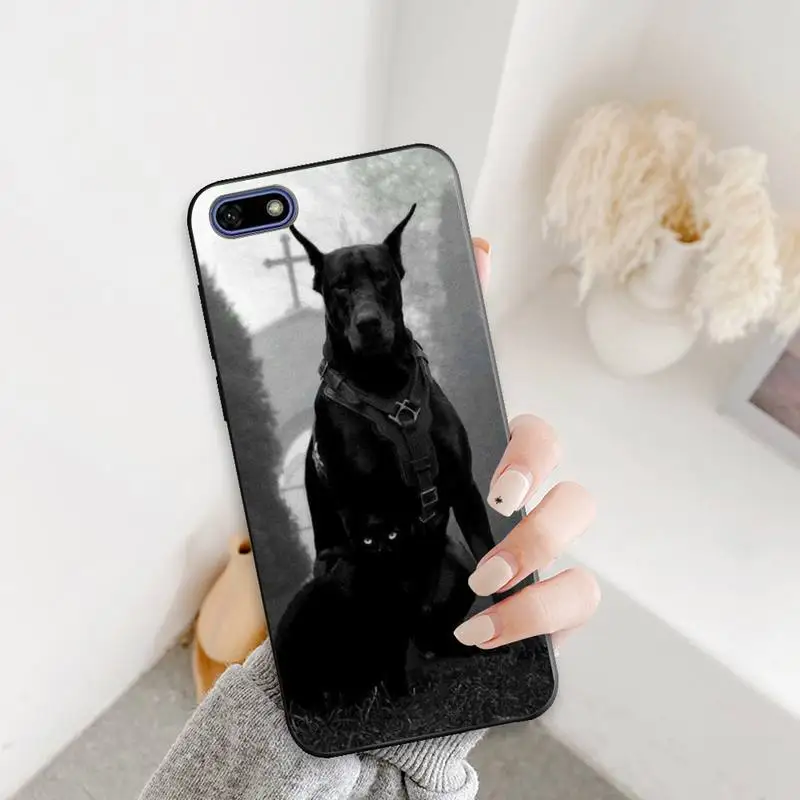 

FHNBLJ Doberman animal dog Phone Case For Redmi K 7 8 9 X A Pro Note 4X 5A 6 7 8 Fundas Cover