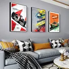 Картина на холсте Формула 1, постеры и принты чемпиона сенны, Hd печать, домашние настенные картины, декор для гостиной