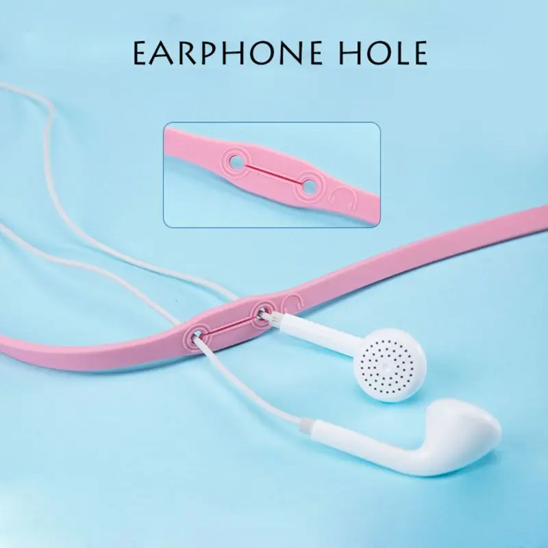 Высококачественный Универсальный строп для телефона силиконовый спортивный