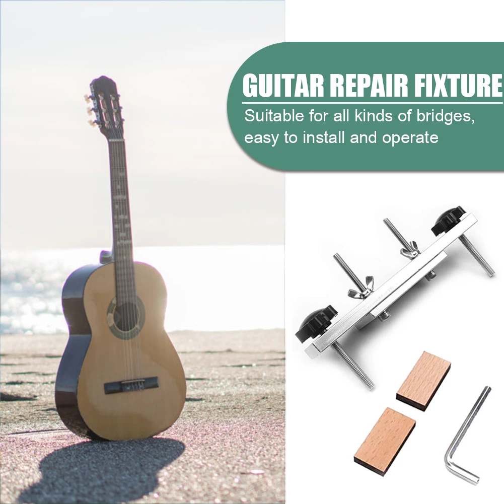 

Luthier Repair Maintenance Tool Classical Guitars Luthier Repair Tools Guitar Part Stainless Steel Bridge Install Clamp
