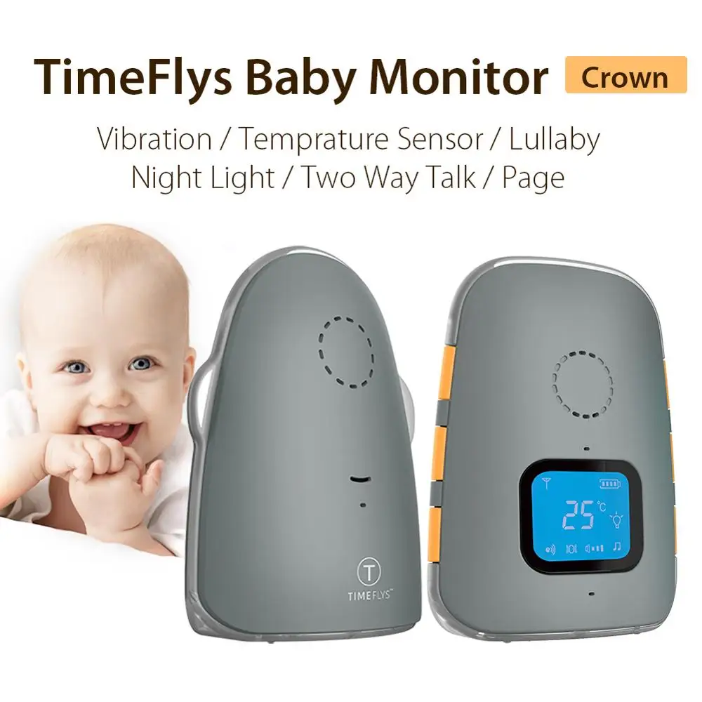 TimeFlys цифровой аудио Радионяня Корона температура вибрации колыбельные