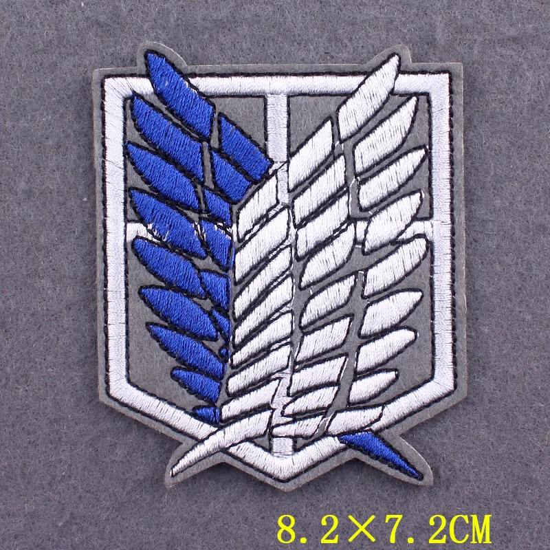 Нашивки с вышивкой из японского аниме для одежды | Дом и сад