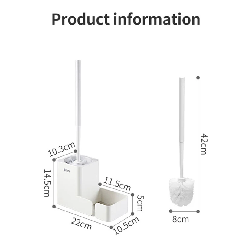 Baffect креативная щетка для унитаза и держатель с полкой настенное крепление