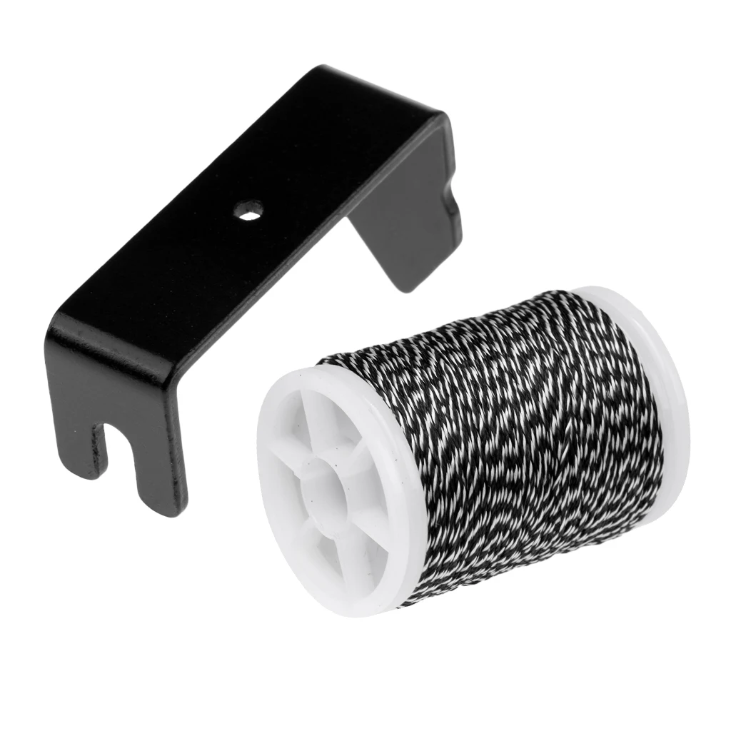

Peep Sight Bow String Separator Tool + 110m Bowstring Material Making gray