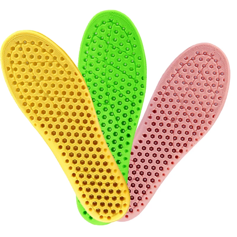 MCH03 Men Women Height Increase Insole Breathable Honeycomb Heel Lift Taller Increase Height Shoe Pad Cushion Insoles
