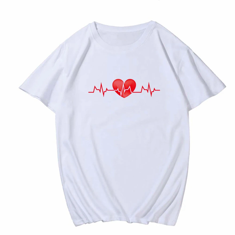 Kpop Женская мода 2020 футболка с буквенным принтом женщина мужчина пара плюс размер