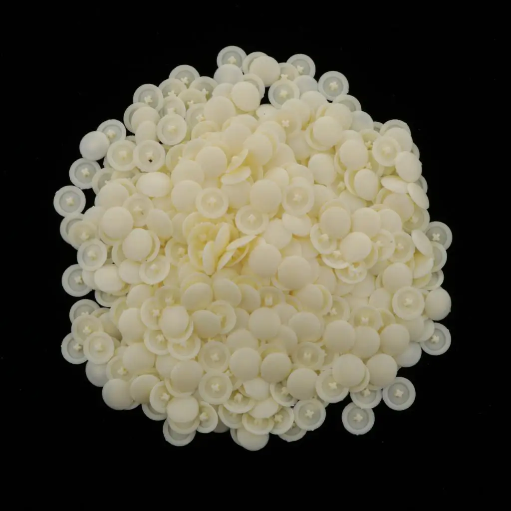 100 шт. практичные саморезы декоративная крышка пластиковые гайки болты крышки