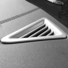 Матовая Внутренняя крышка для Toyota Alphard 2016 2017 2018 ABS, декоративная крышка для вентиляционного отверстия автомобиля, аксессуары для отделки 2 шт.