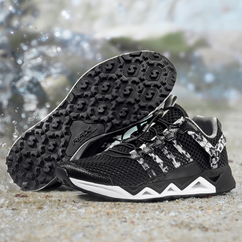 Rax/сезон весна лето Прогулочная обувь Акваобувь Светильник Дышащая для рыбалки