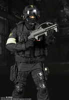 16 Super MCTOYS Russian special forces - national security agency alpha group 30 black version M-069A clothing set