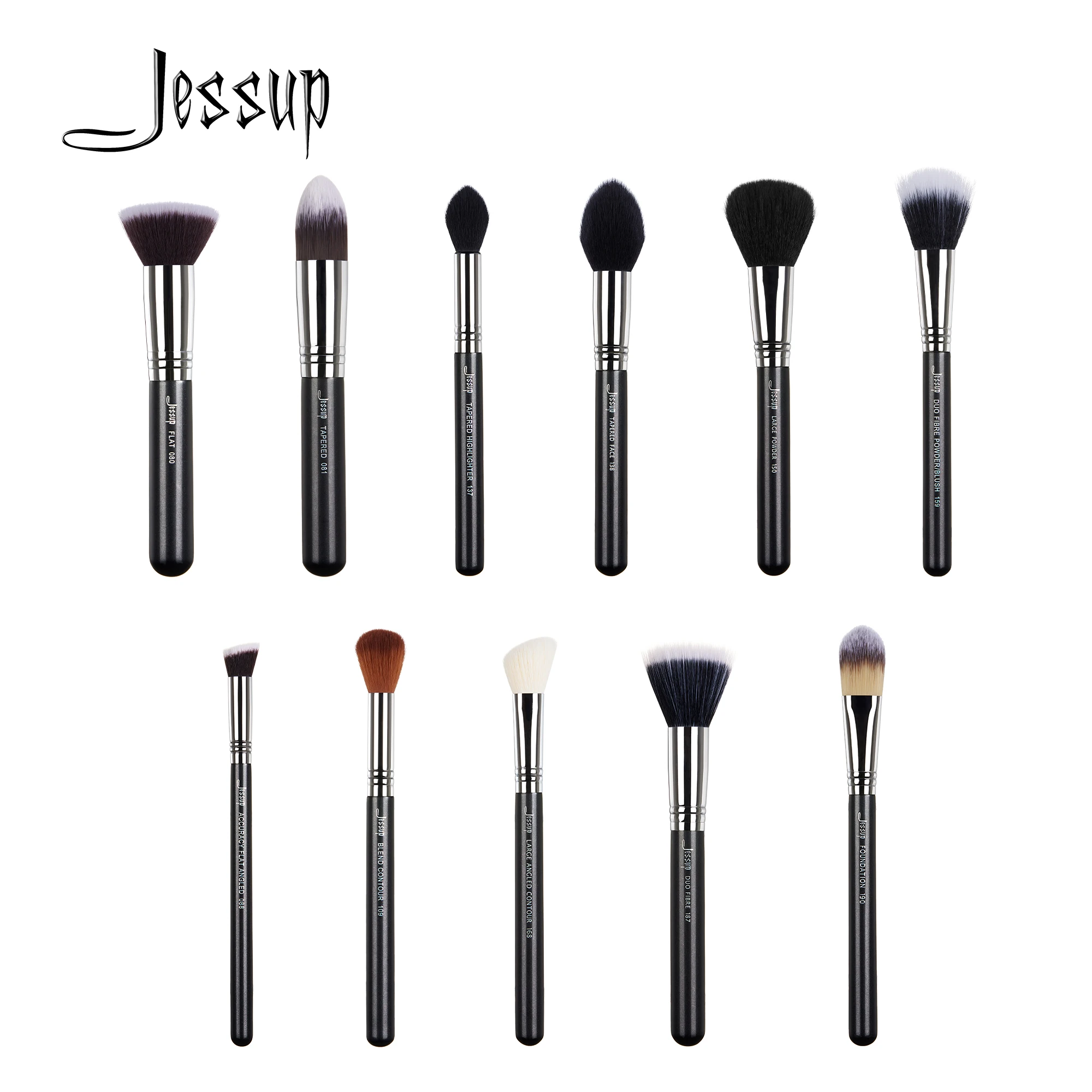 Кисть для макияжа из волокна 1 шт.|jessup brushes|makeup brushesquality makeup brushes |