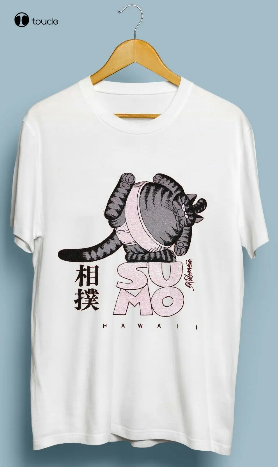 

Винтажная Футболка Nwt с надписью Crazy Cat Summo, Гавайская футболка, размеры S, M, L, Xl, 2Xl