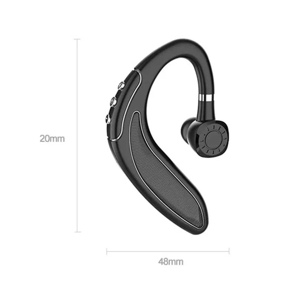 

Bluetooth V5.0 Wireless Hands-Free Unilateral Hanging Ear Headset with Microphone For iPhone xiaomi Wireless Earphone Earbud