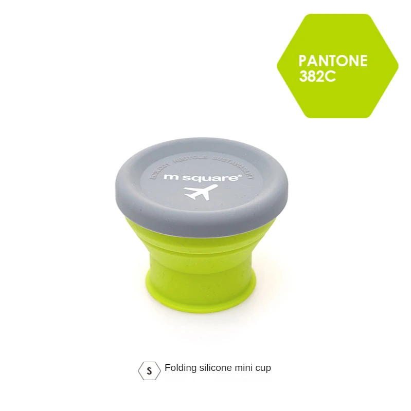 

Silicone Folding Bowl Outdoor Portable Instant Noodle Travel Wild Tableware Set Mouthwash High Temperature Resistant Lunch Box