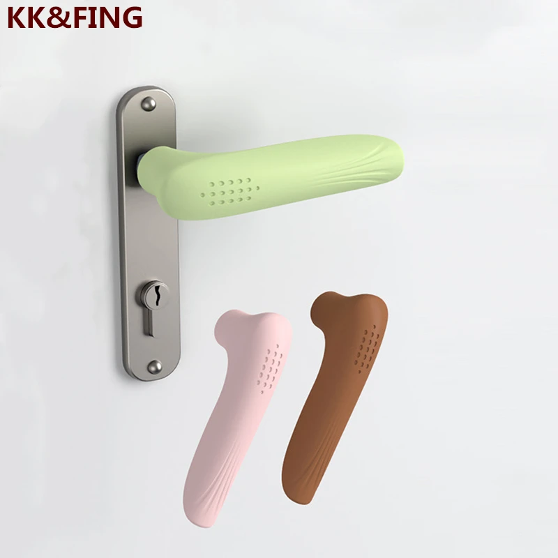 

Защитный рукав от дверной ручки KK & FING, силиконовые детские перчатки для защиты от столкновений и ударов дверной ручки, безопасные детские п...