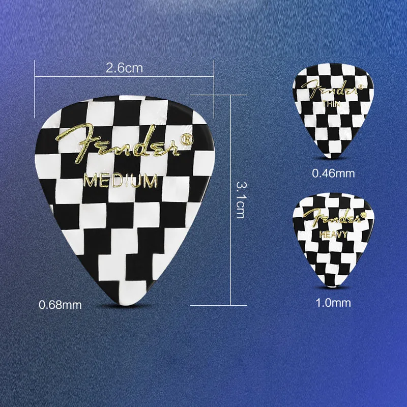 1 pc fender gitarre picks elektrische gitarre pick bunte regenbogen akustische musik picks zebra gestreiften gitarre zubehör teile free global sh