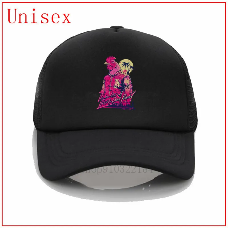 Детская летняя кепка hotline Майами-петух для девочек бейсболка в стиле аниме