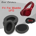 Накладки для наушников Bluedio UFO, сменные амбушюры для гарнитуры, амбушюры из искусственной кожи поролоном