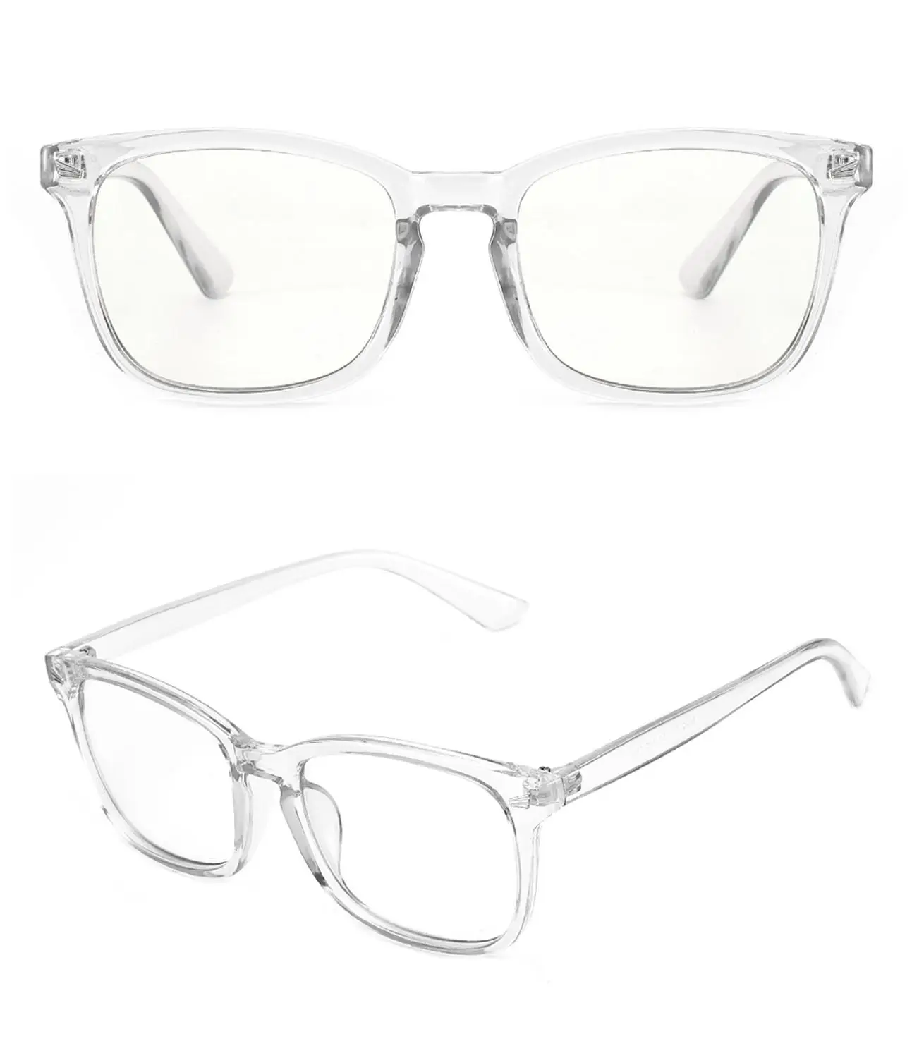 Квадратные очки Cyxus для мужчин и женщин оправа чтения с прозрачными линзами