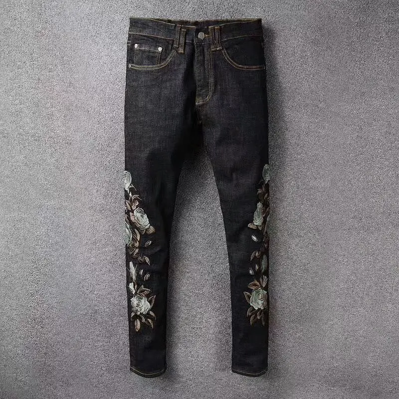 

New Summer thin black man pants Korean self-cultivation Harlan beam men's male skinny elastic trousers sweatpants